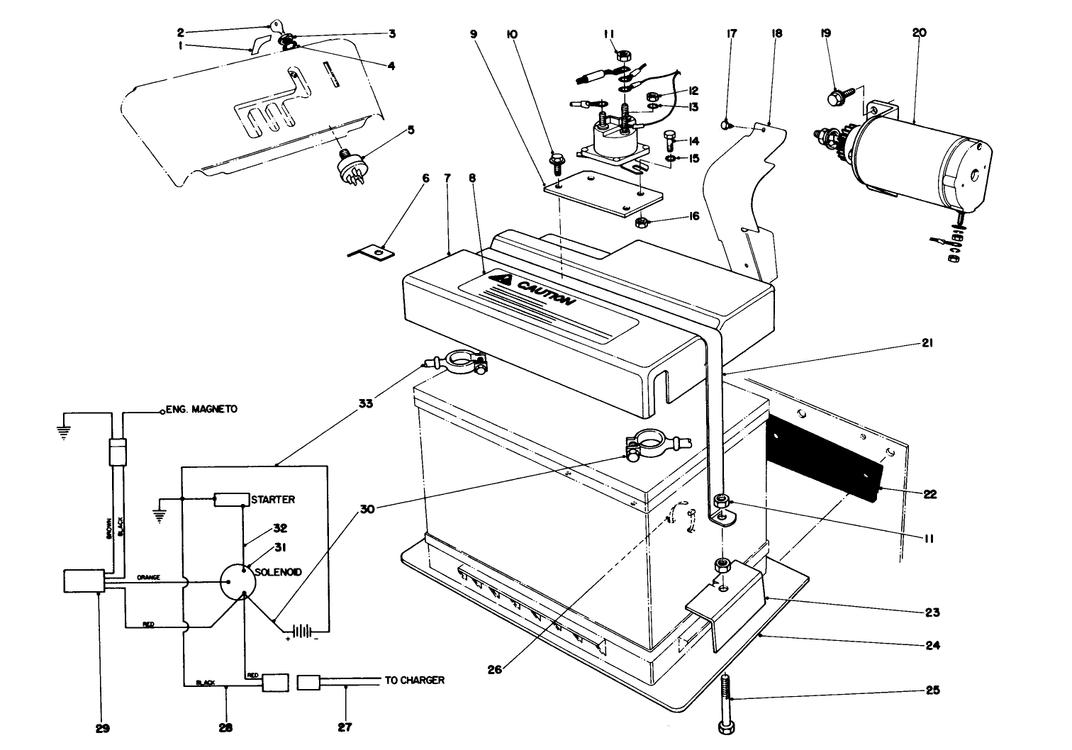 12 Volt Starting Motor Kit 29-6590
