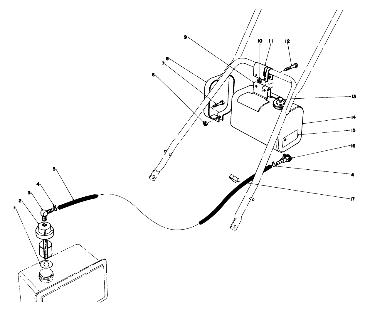 Remote Fuel Tank Kit No. 28-5590 (optional)