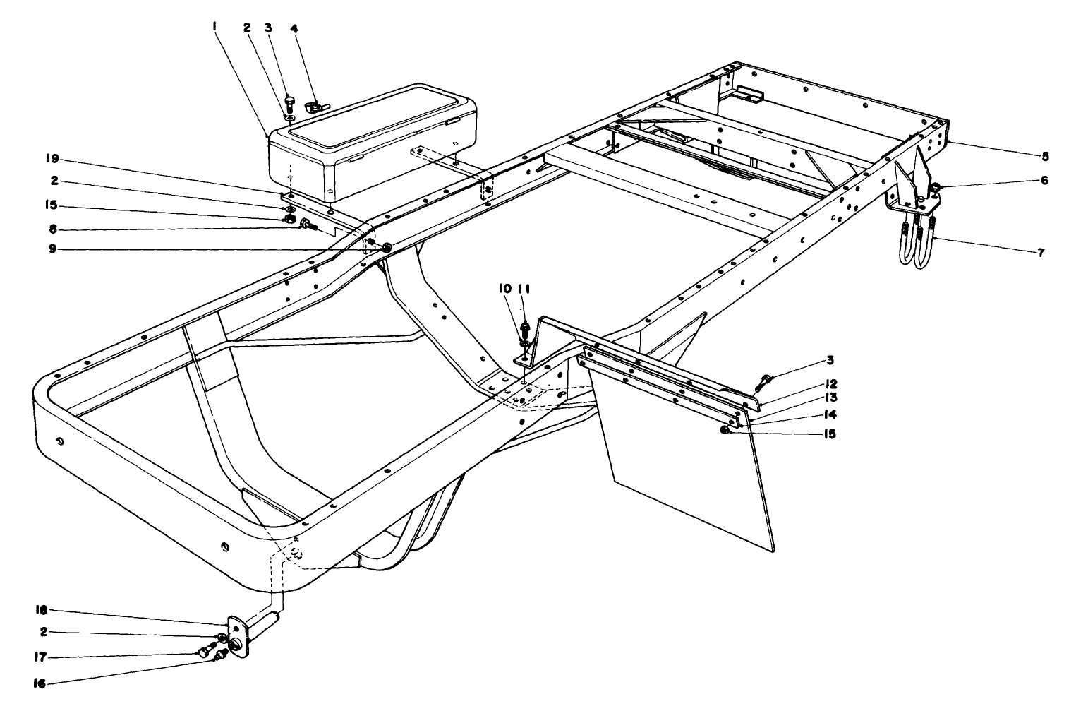 Frame And Front Fender Assembly
