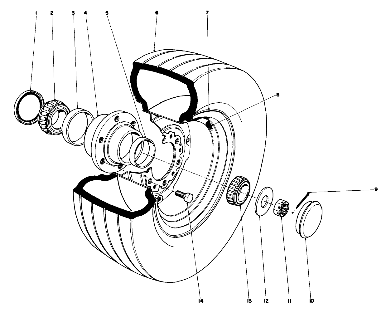 Front Wheels And Rim 9.5 L-14