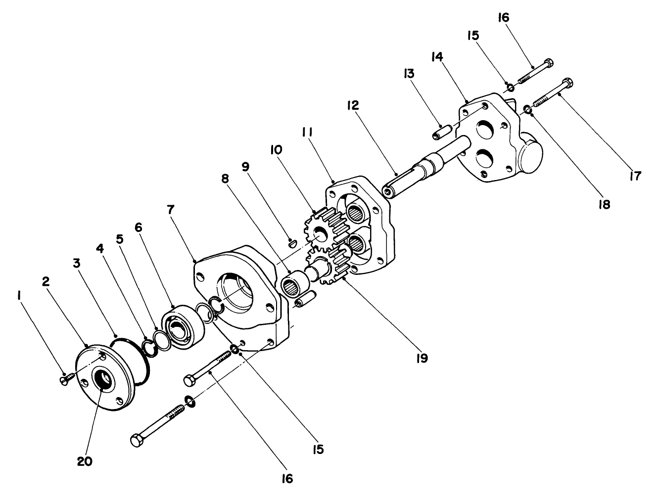 Hydraulic Pump No. 18-8440