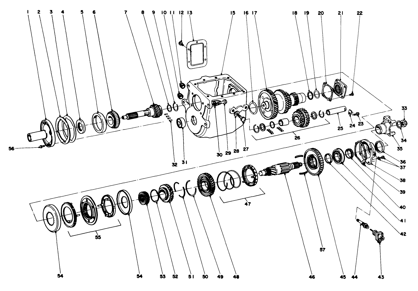 Transmission Assembly No. 18-1840