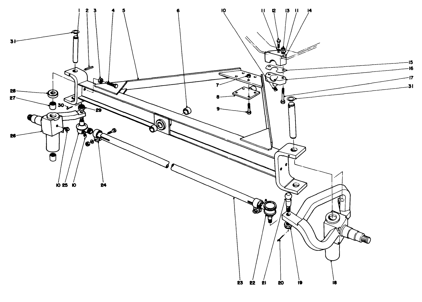 Front Axle Assembly