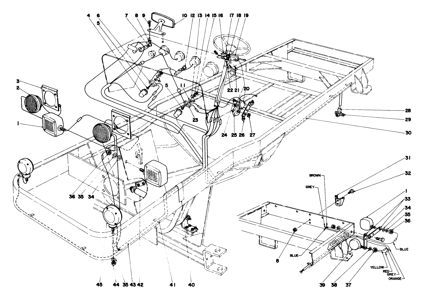 Light Kit No. 38-6310-General Tractor