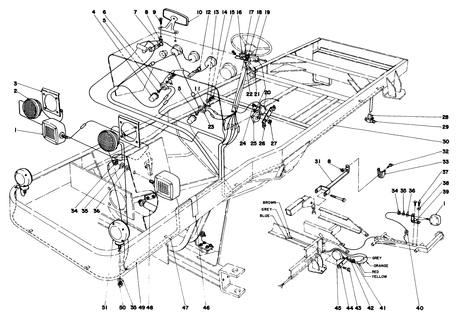 Light Kit No. 38-6310-Parkmaster 5 & 7