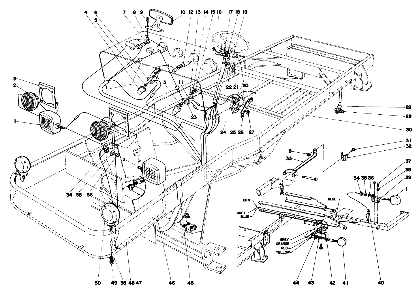 Light Kit No. 38-6310-Parkmaster 9