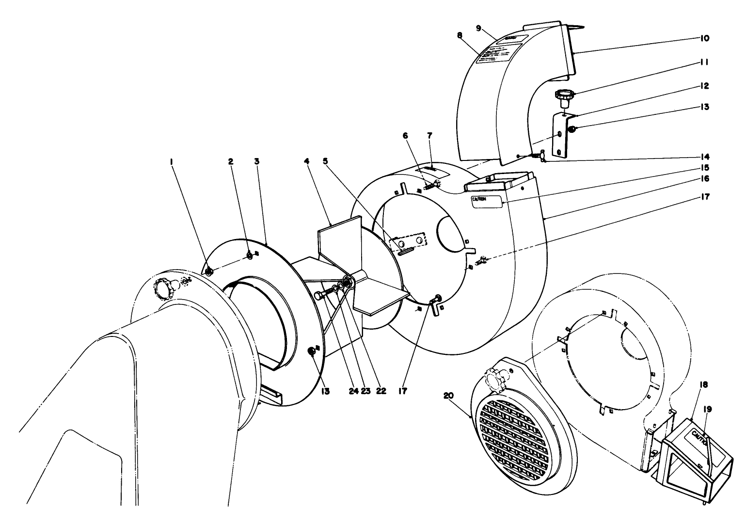 Blower Assembly (model 62912 & 62923)