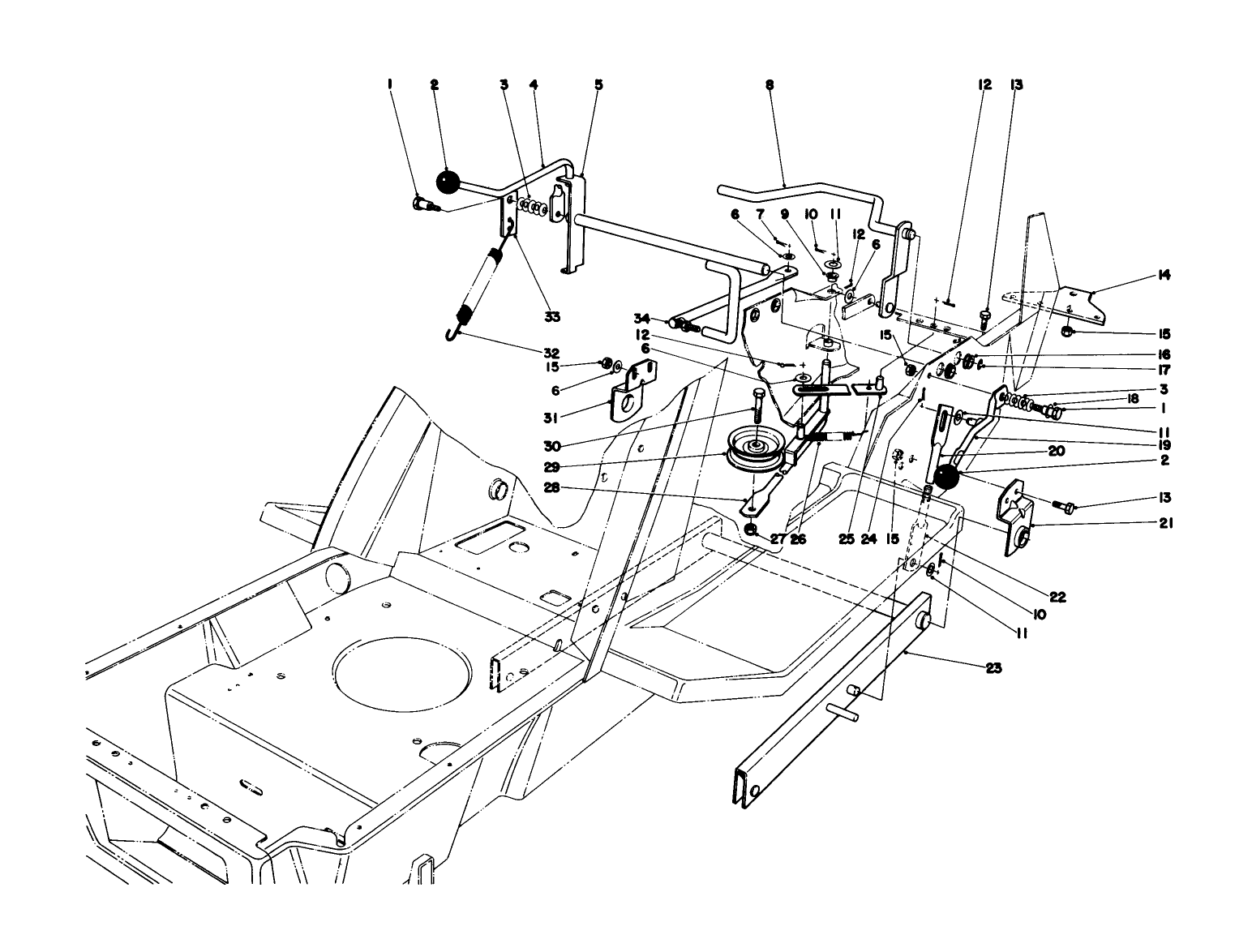 Shift & Clutch Assembly
