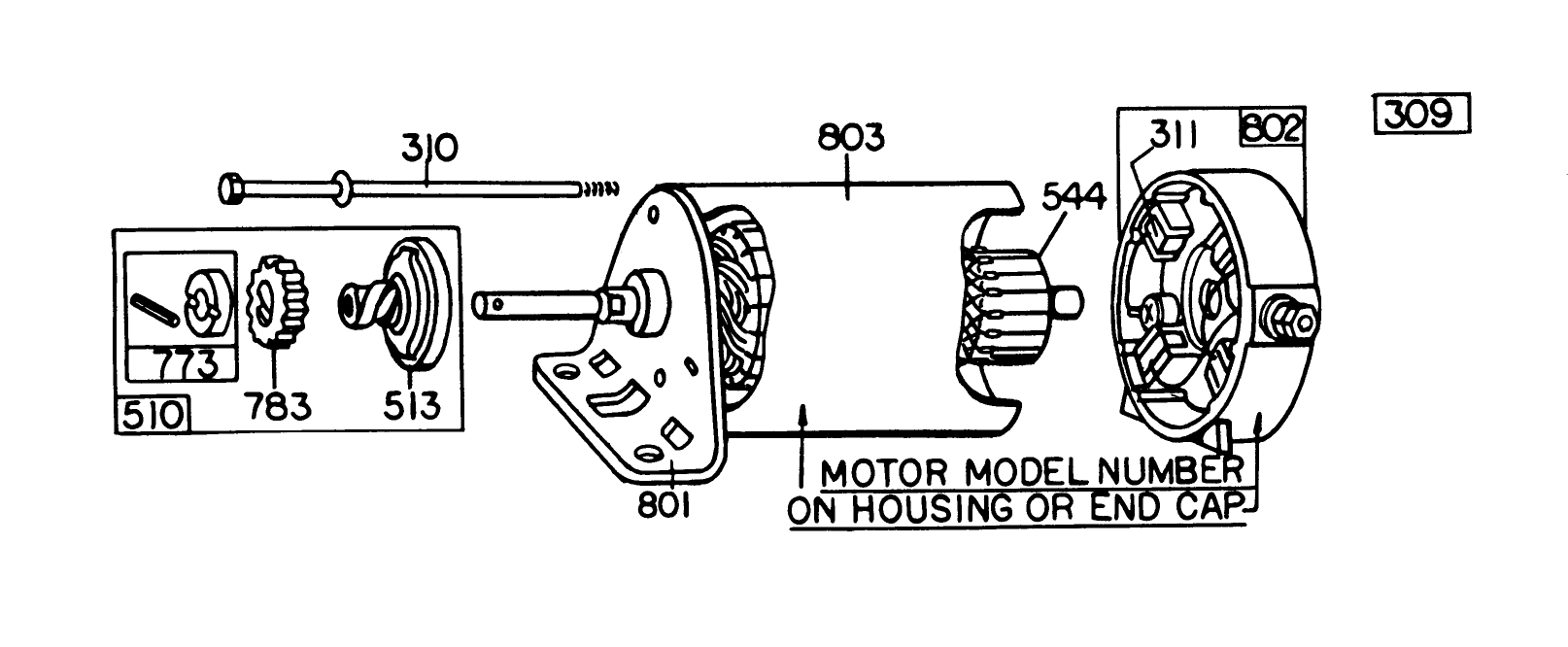Briggs & Stratton Model 252707-0146-01 (model 57360)