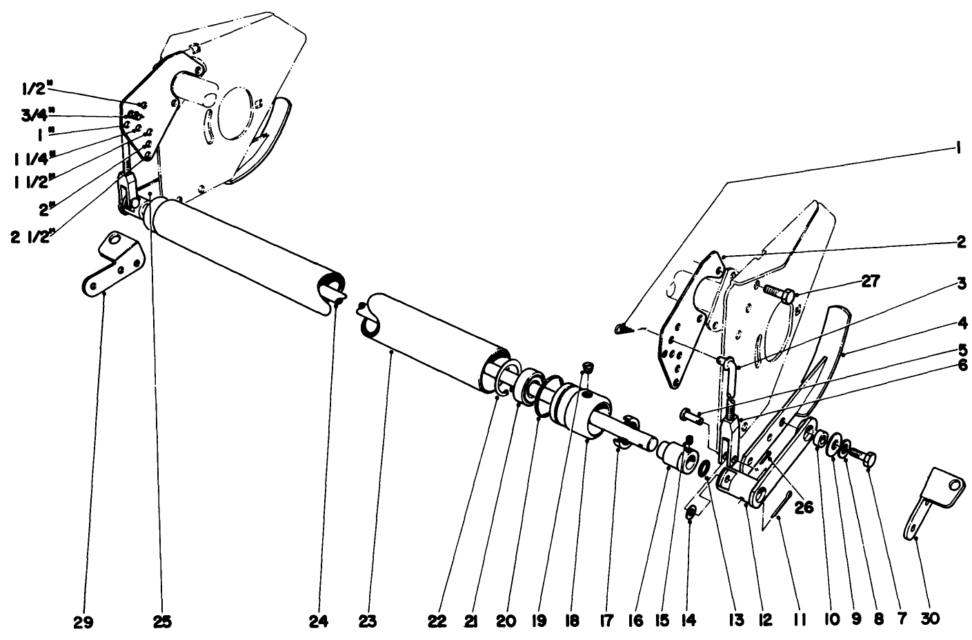 Roller Kits-Rear (optional) Part No. 4-5279 Coated Part No. 4-8349 Uncoated