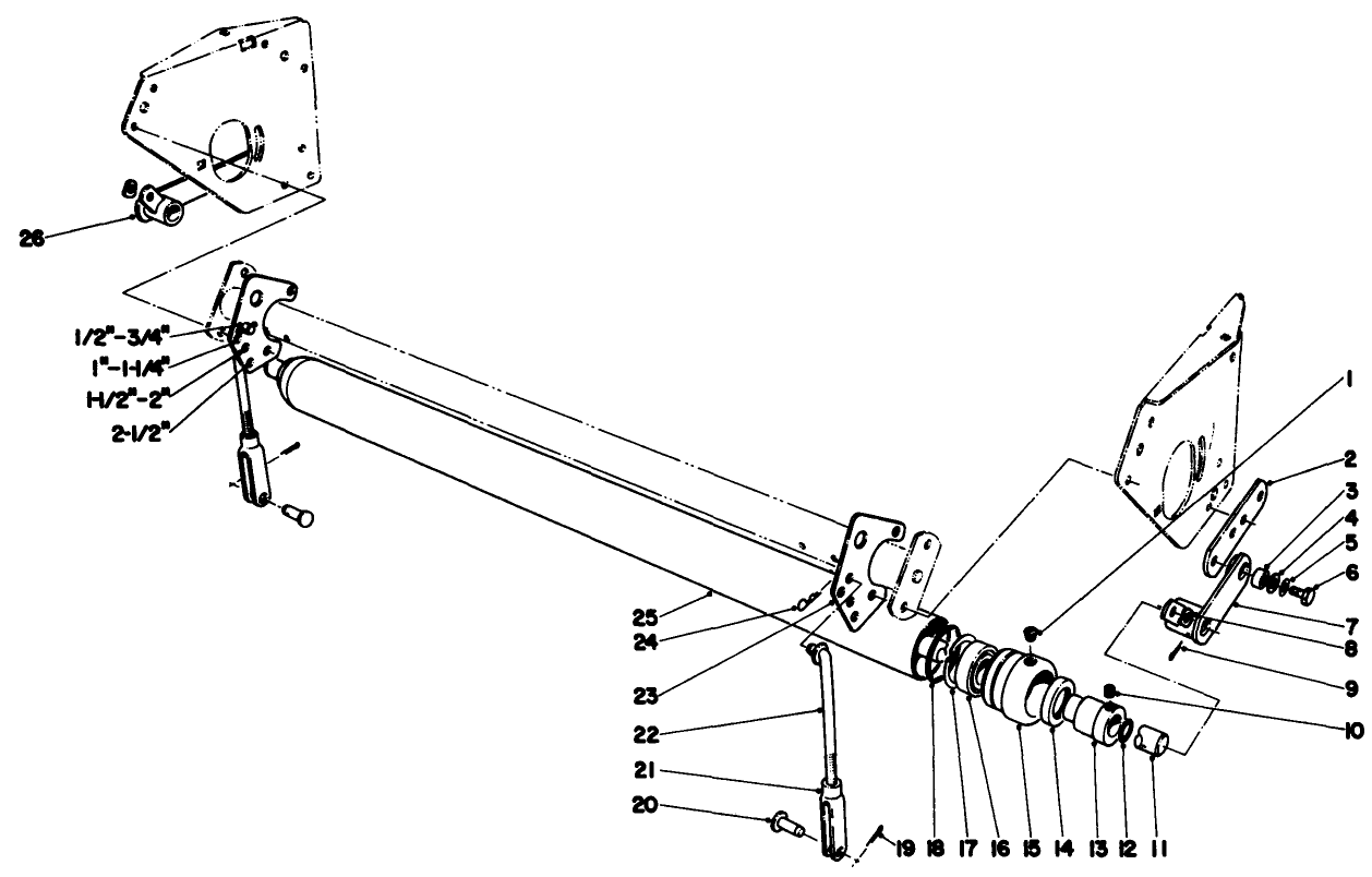 Anti-Scalp Roller Kit (optional) Part No. 4-7379