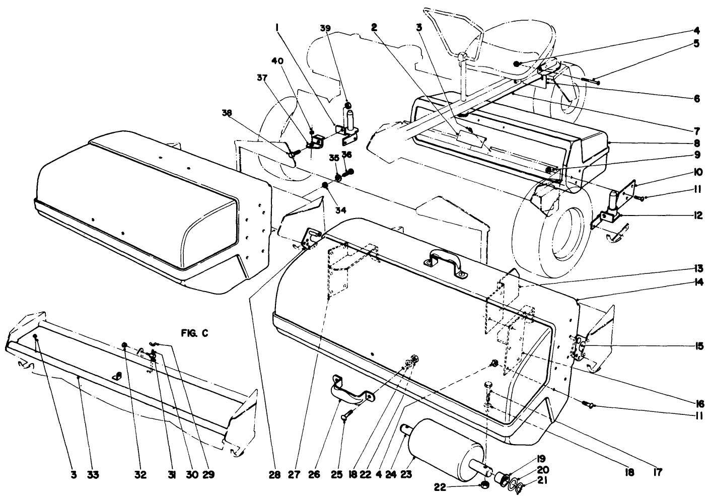 Grass Catcher Kit (optional)