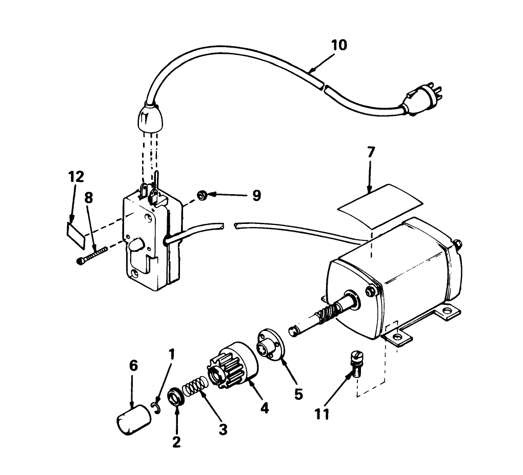 Starter Motor Kit No. 37-4810