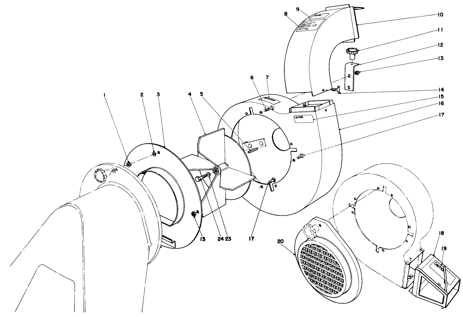 Blower Assembly (model 62912 & 62923)
