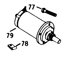 Engine Kohler Model No. K582qs Type No. Pc-36273a-Electric Start Group