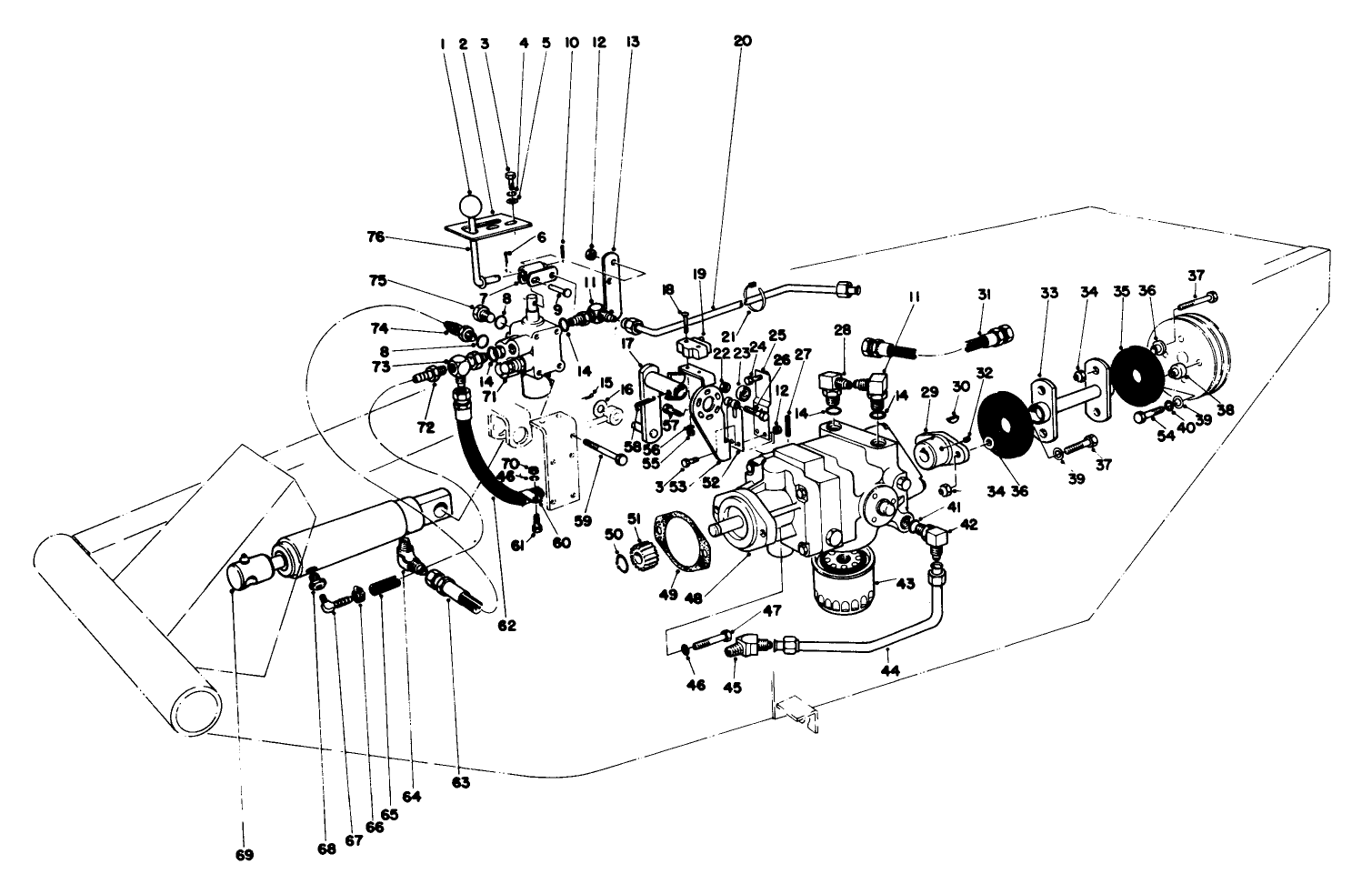 Hydrostatic Transmission & Valve Assembly