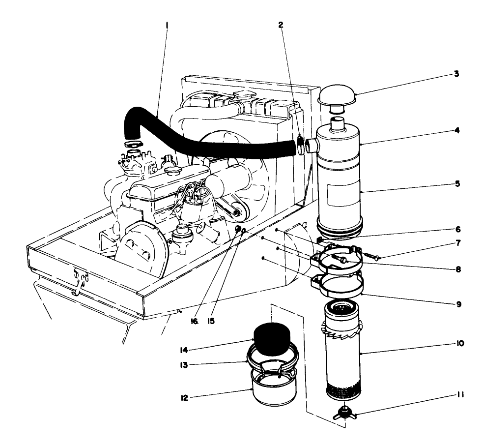 Air Cleaner Assembly-27-7090