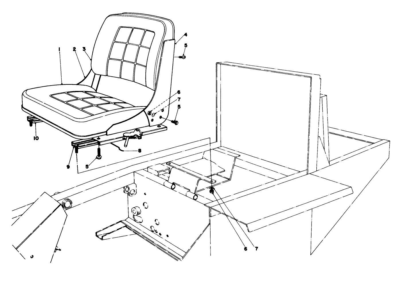 Standard Seat Kit Model No. 30785