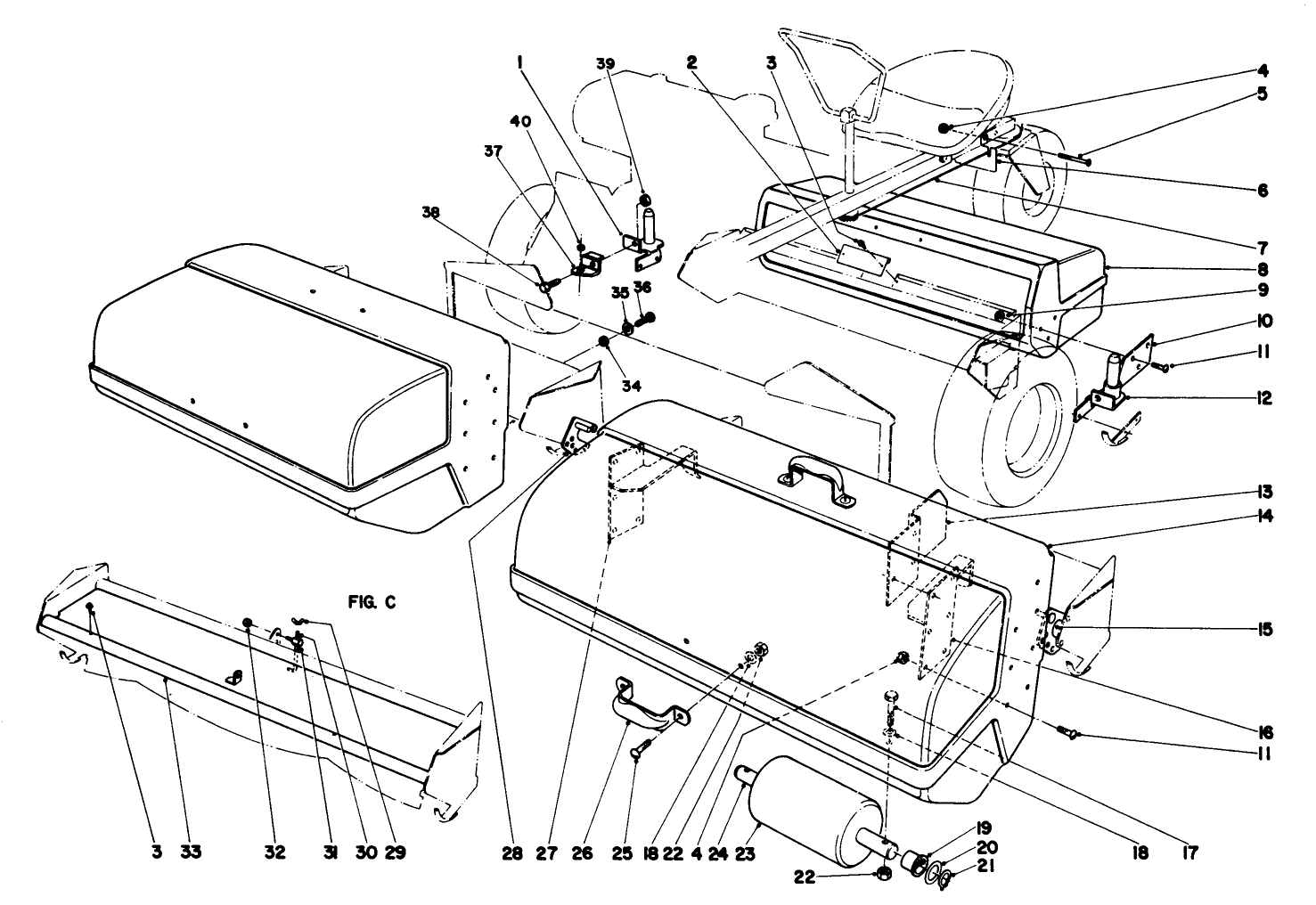 Grass Catcher Kit (optional)