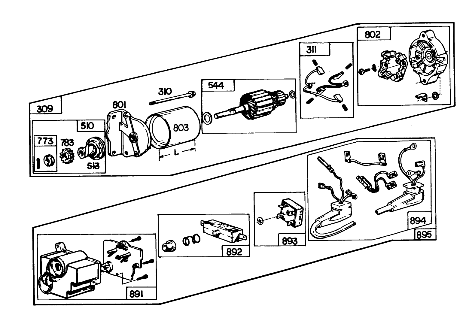 Starter Motor Kit Model No. 37-4630