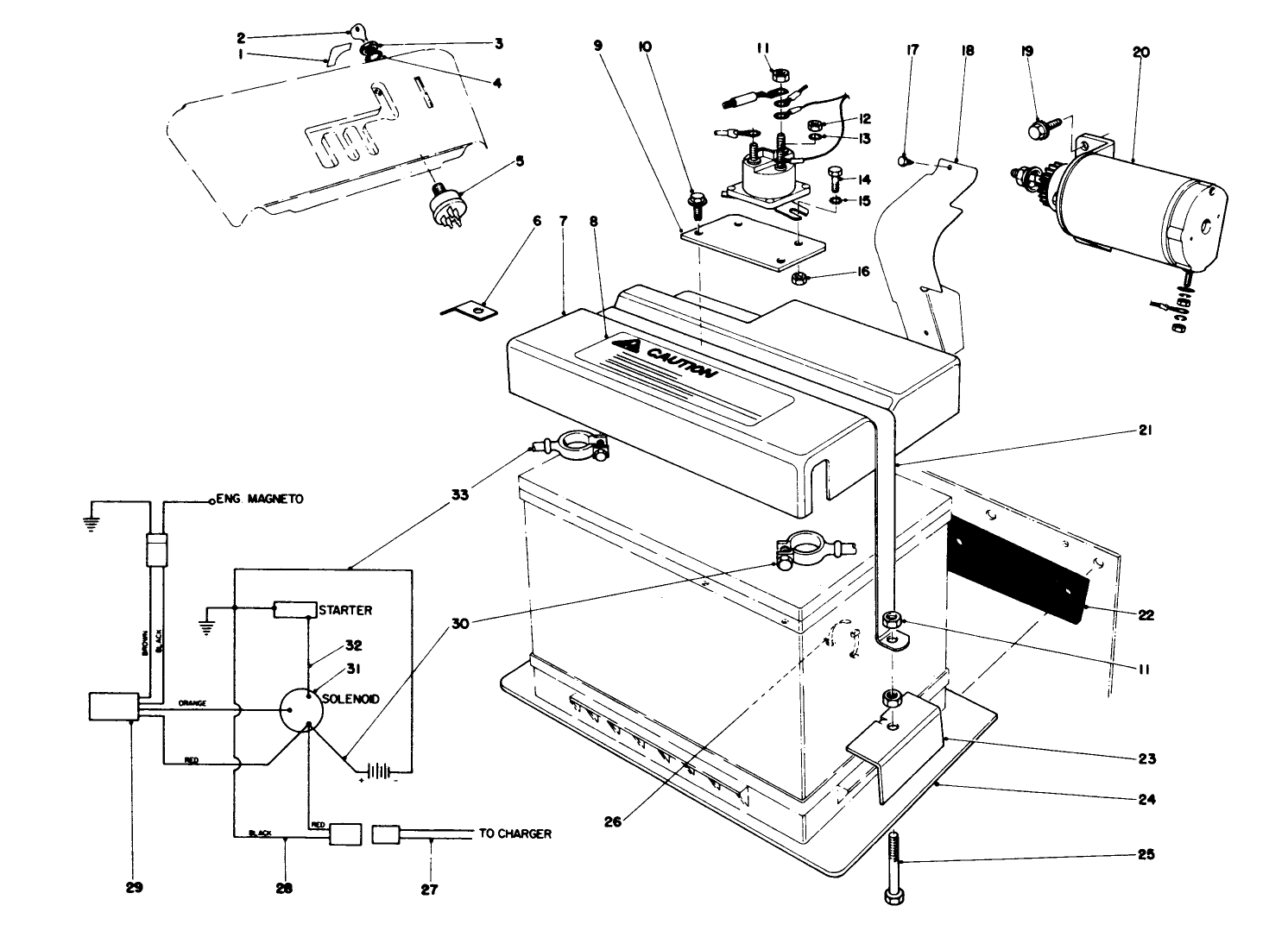 12 Volt Starting Motor Kit 37-4640