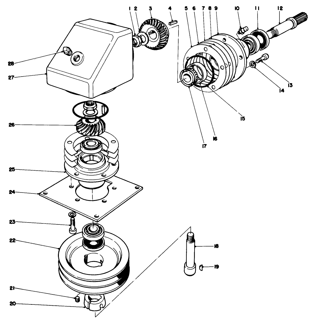 Gear Case Assembly-8-0909