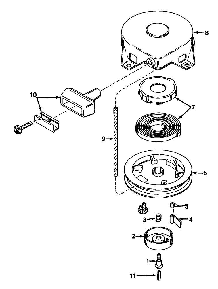 Rewind Starter No. 590420
