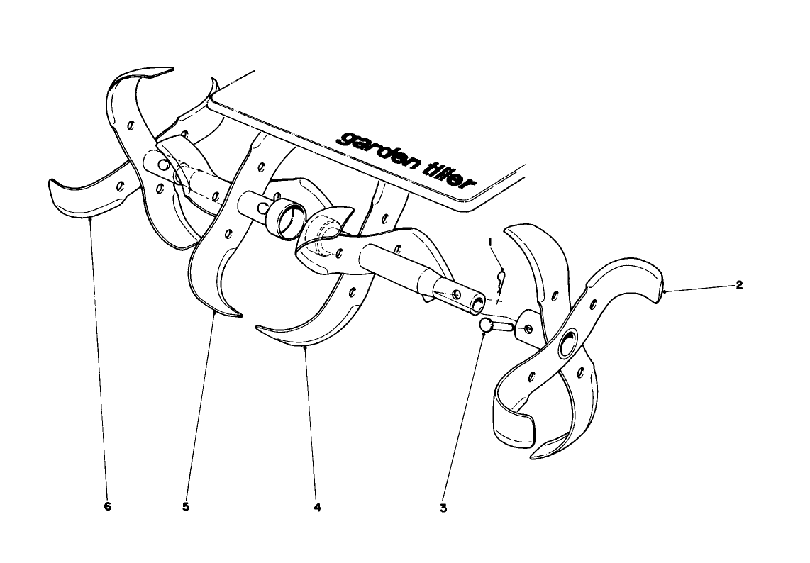 Slasher Tine Assembly