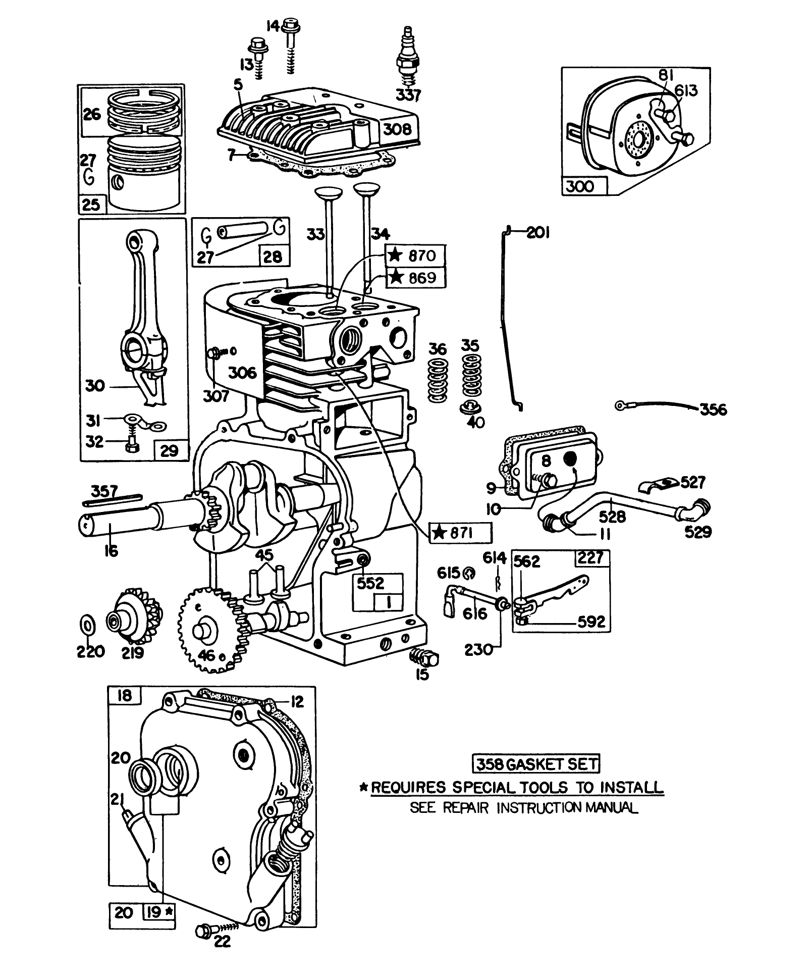 Briggs And Stratton Engine Model No. 130292-0728-02