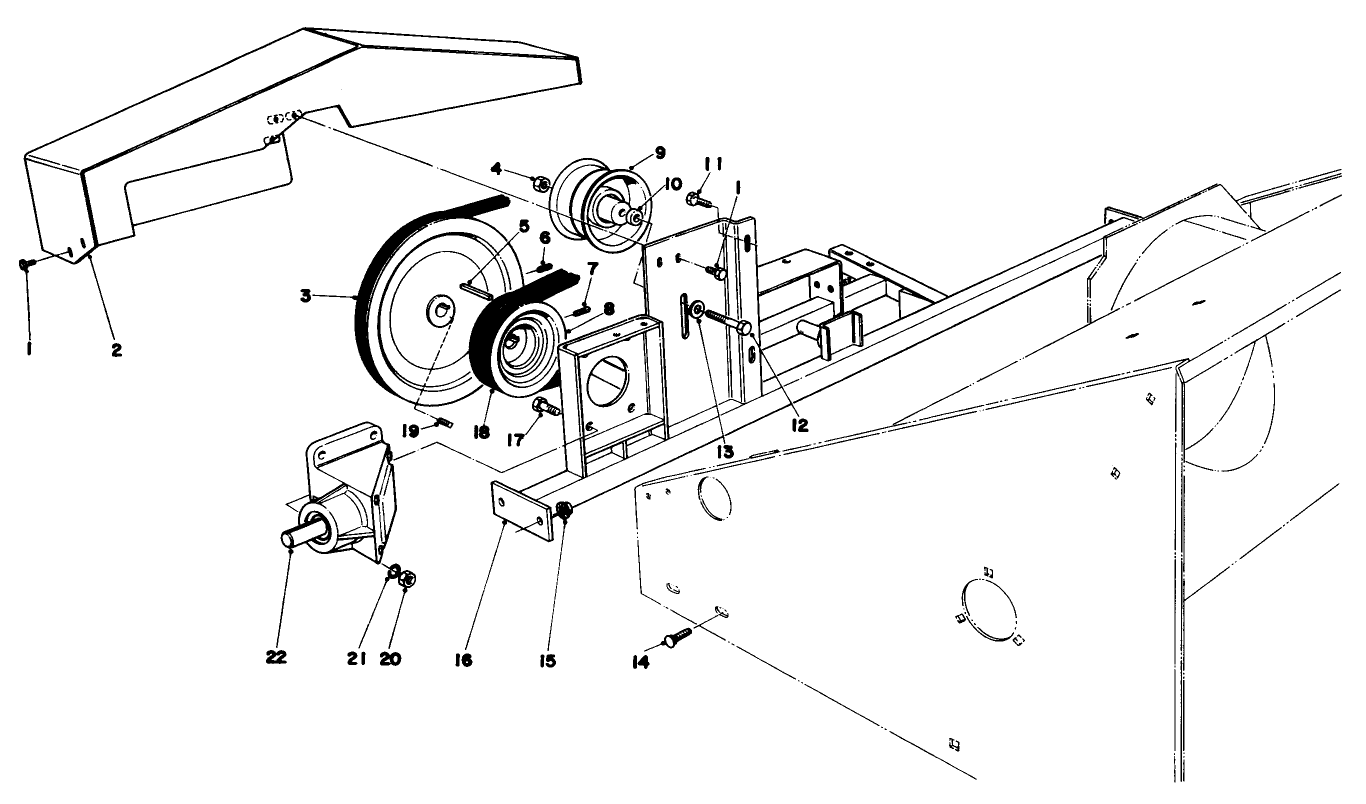 Cross Frame & Pulley Assemblies