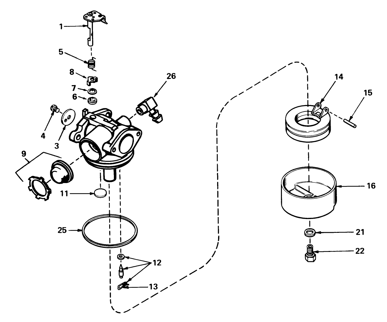 Carburetor No. 632050