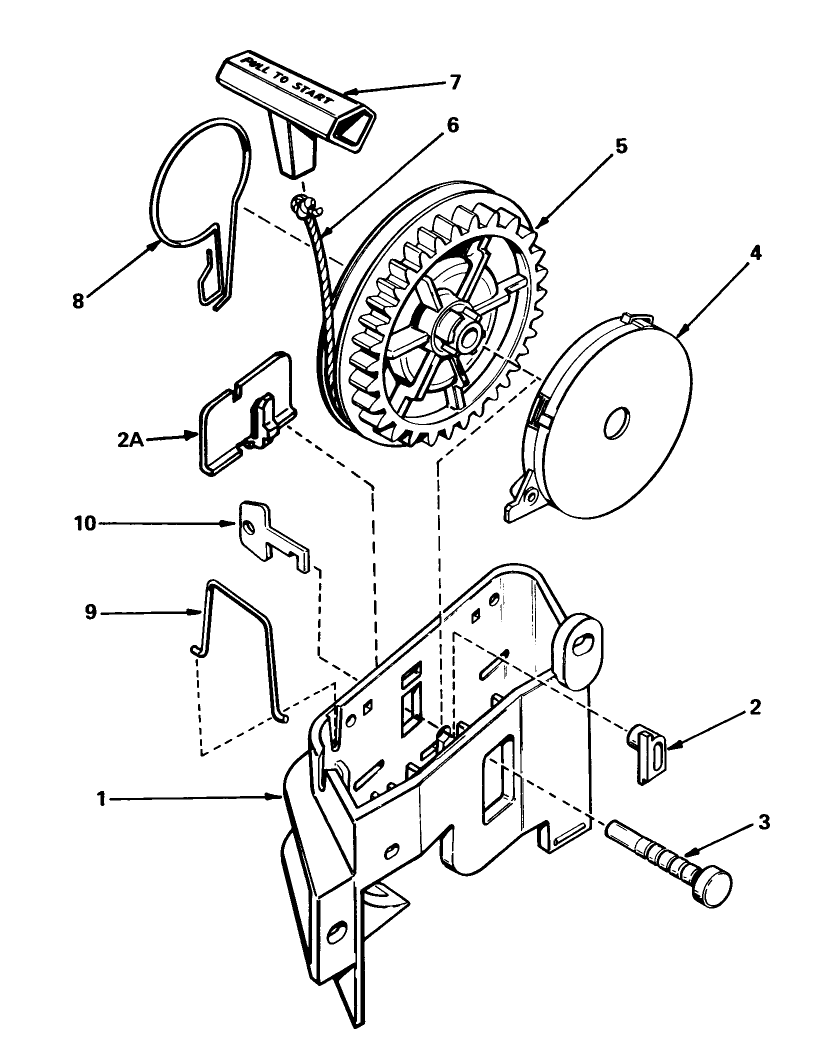 Rewind Starter No. 590531