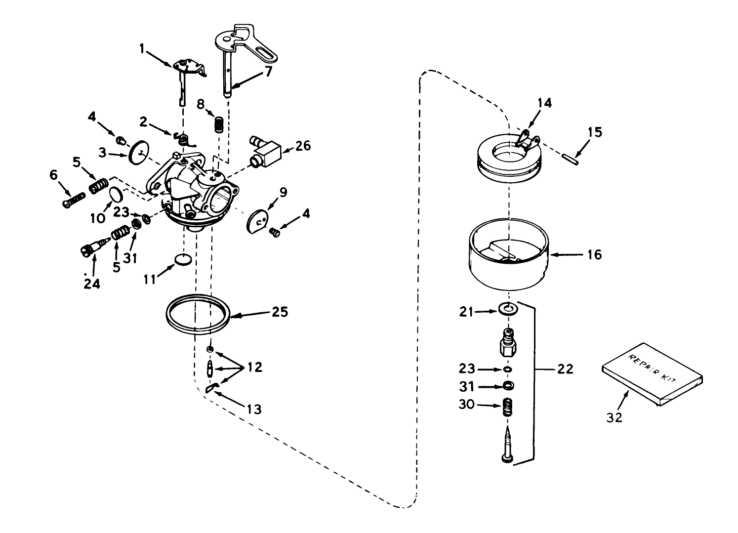 Carburetor No. 632113