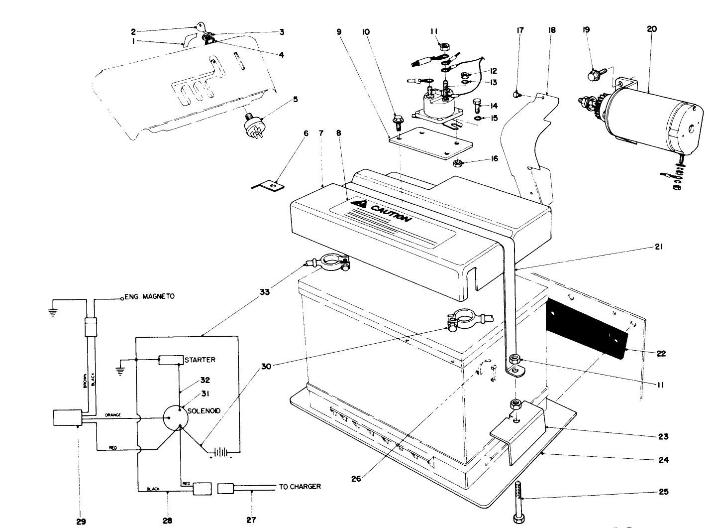 12 Volt Starting Motor Kit 37-4640