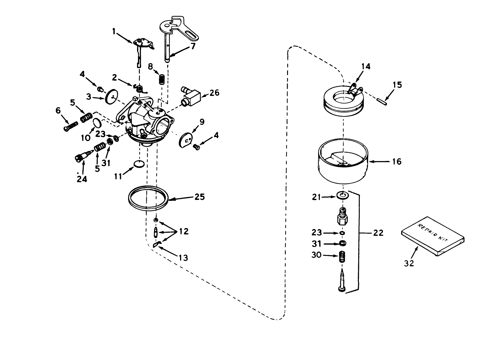 Carburetor No. 632113