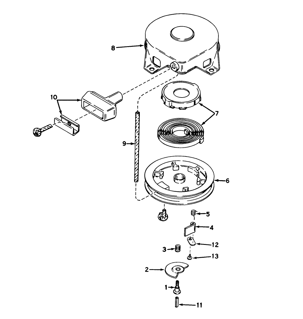 Rewind Starter No. 590473