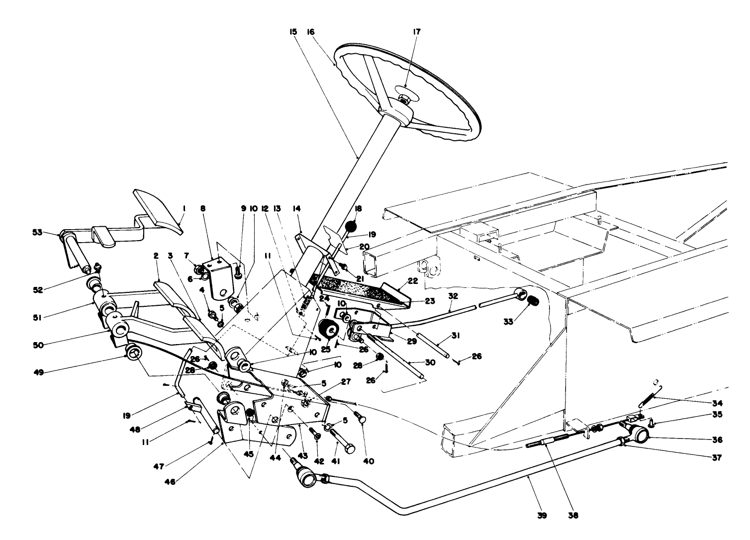 Brake & Steering Gear Assembly