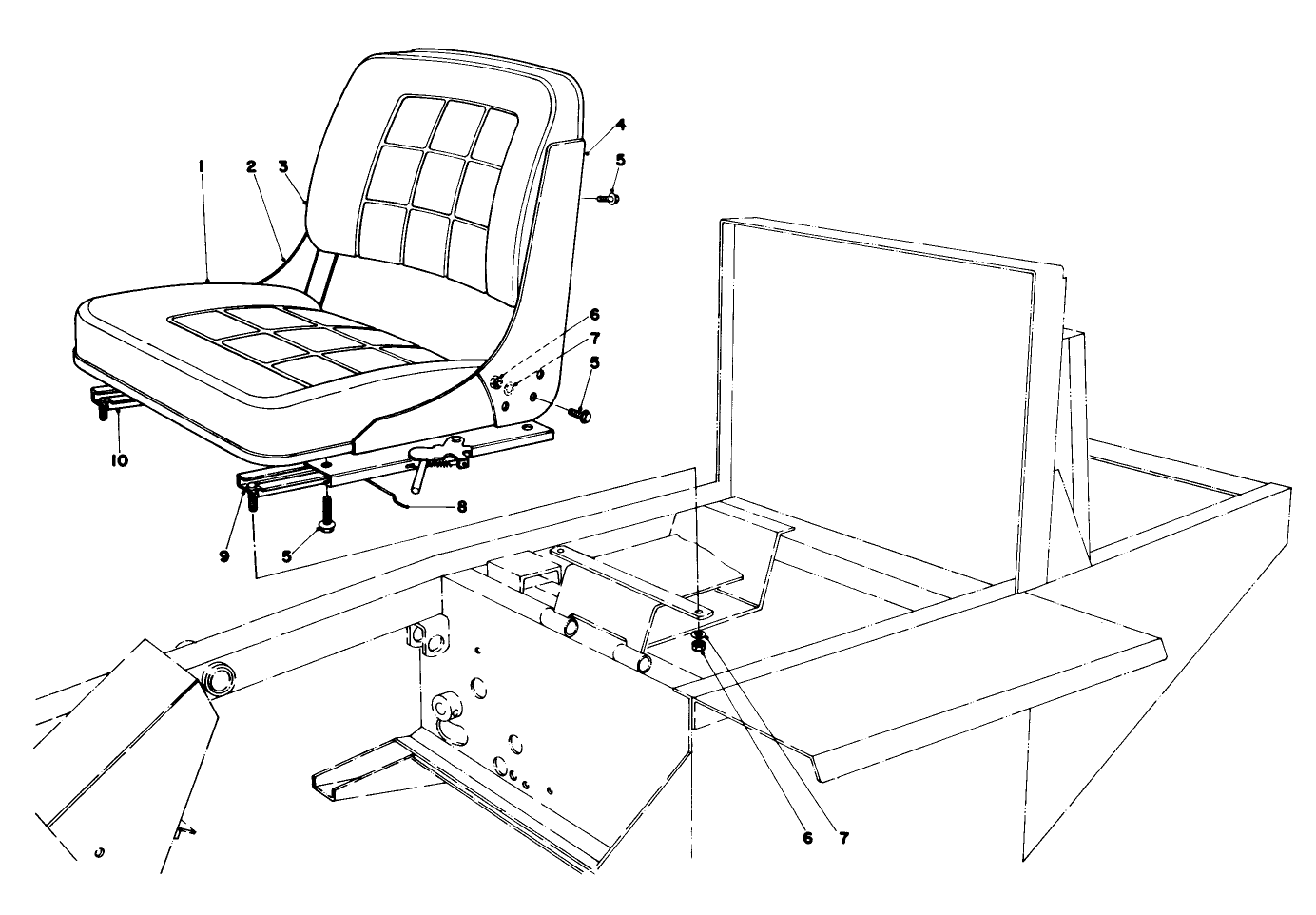 Standard Seat Kit Model No. 30785