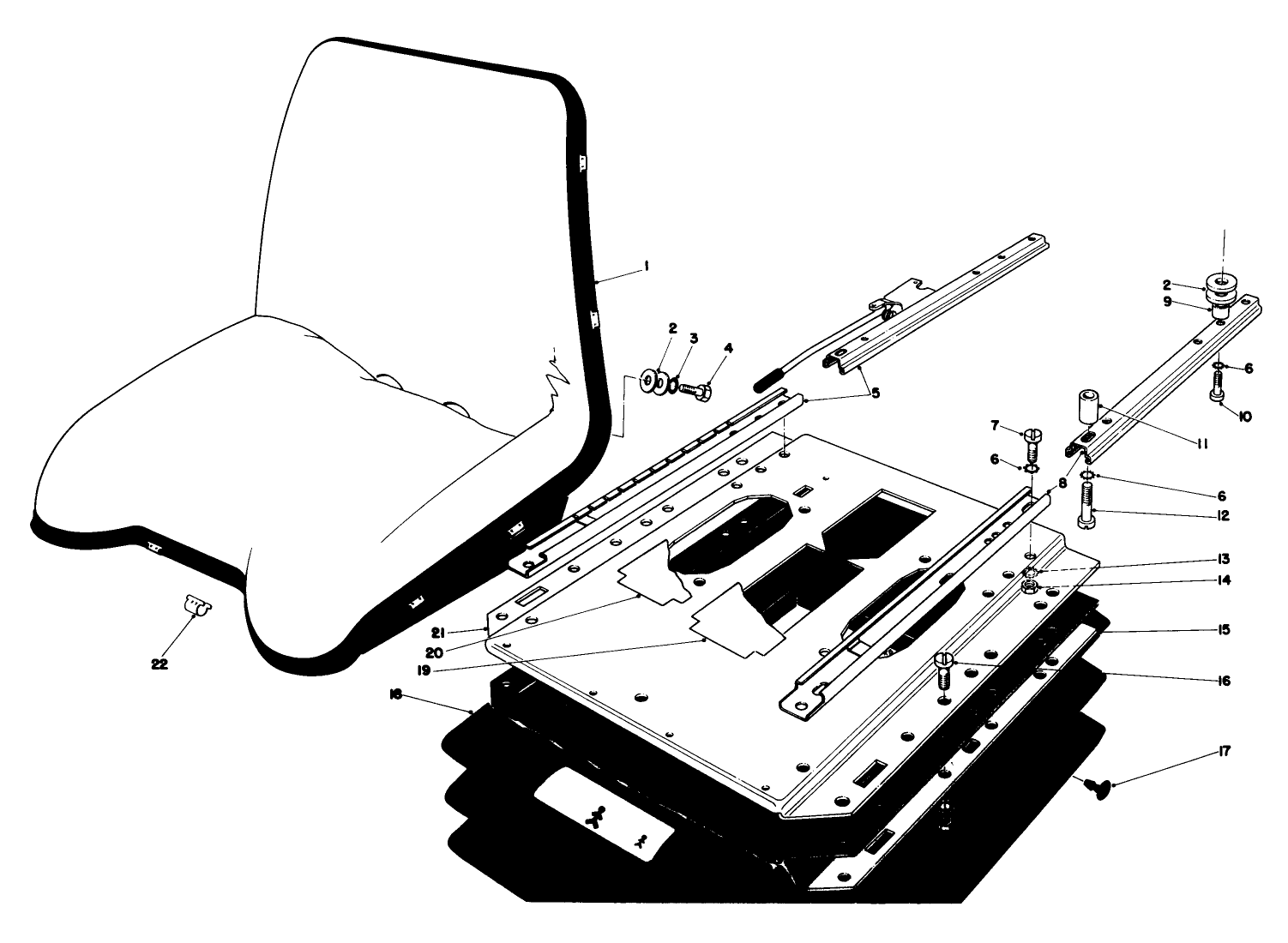 Deluxe Seat Kit Model No. 30786
