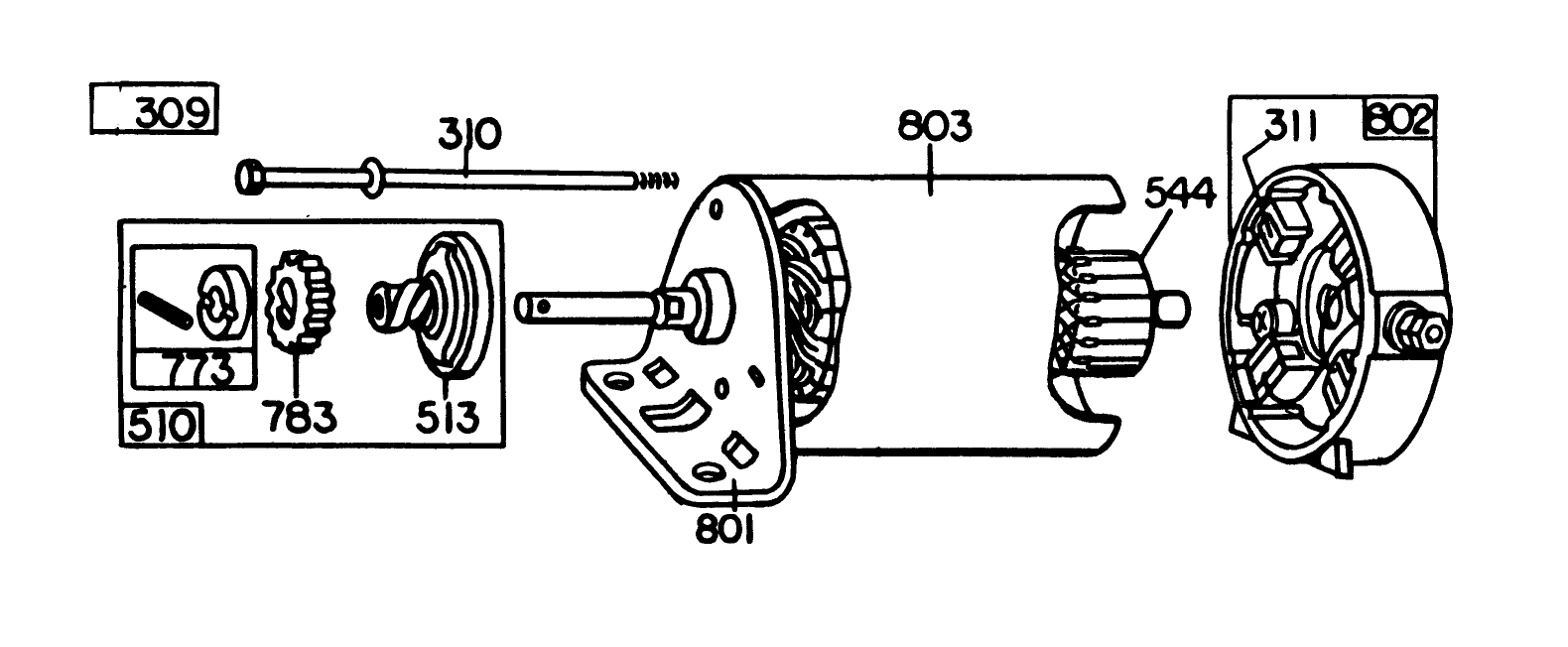 Briggs & Stratton Model 191707-5641-01 (model 57300)