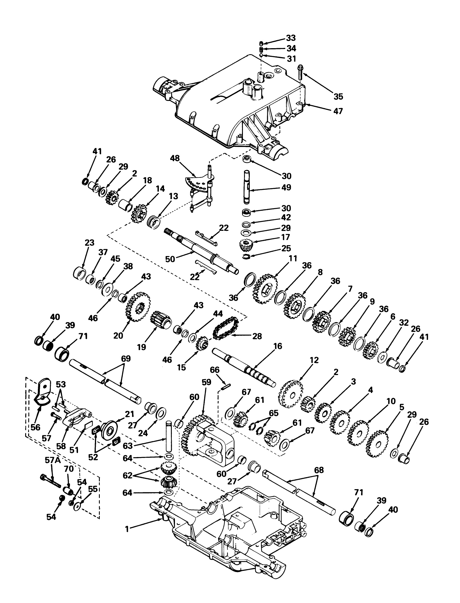 Peerless Transaxle Model 801 A