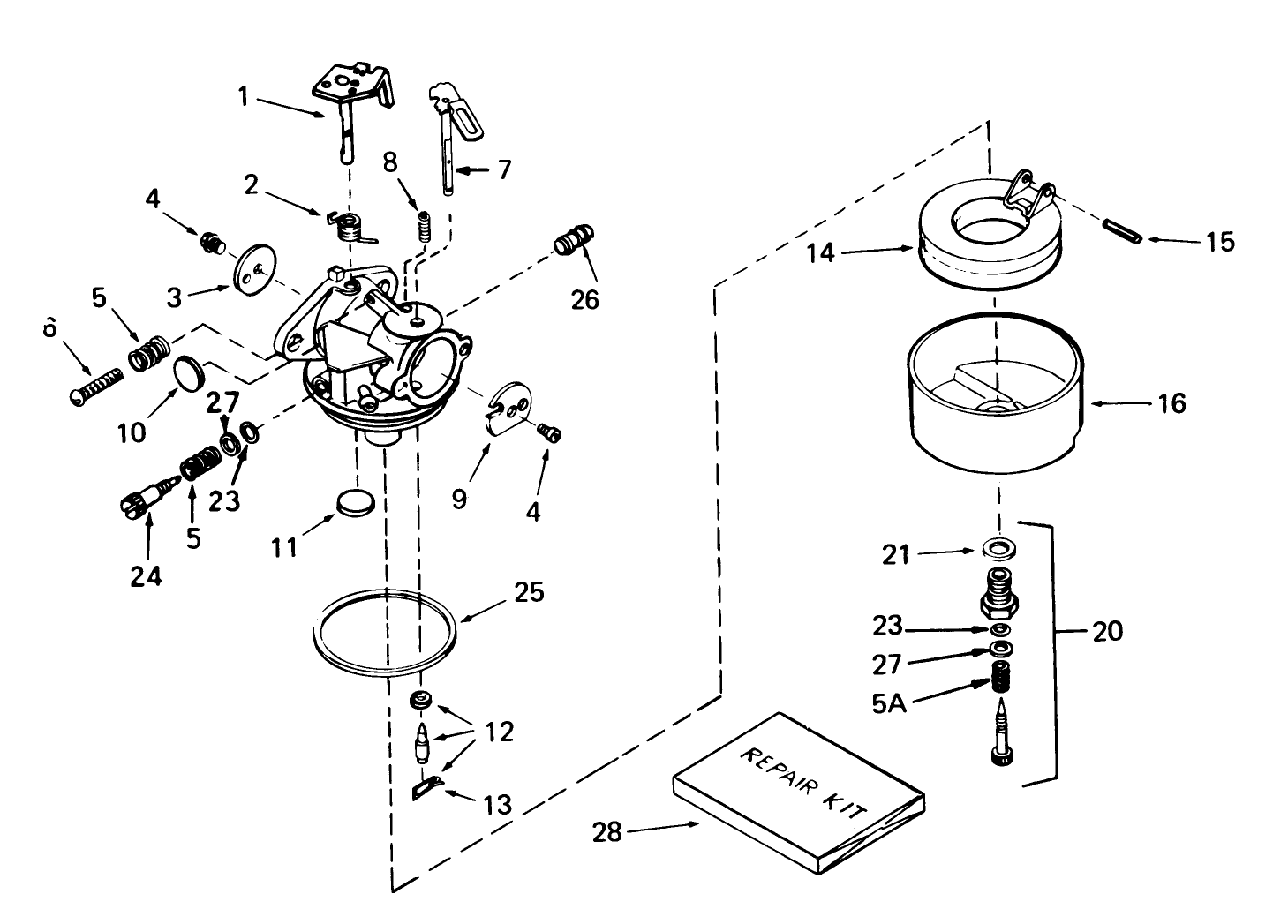 Carburetor No. 632111