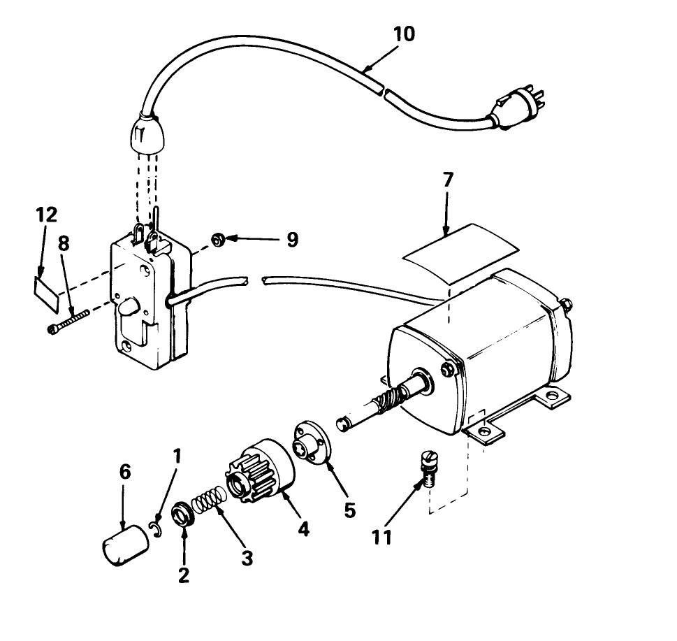 Starter Motor Kit No. 37-4810