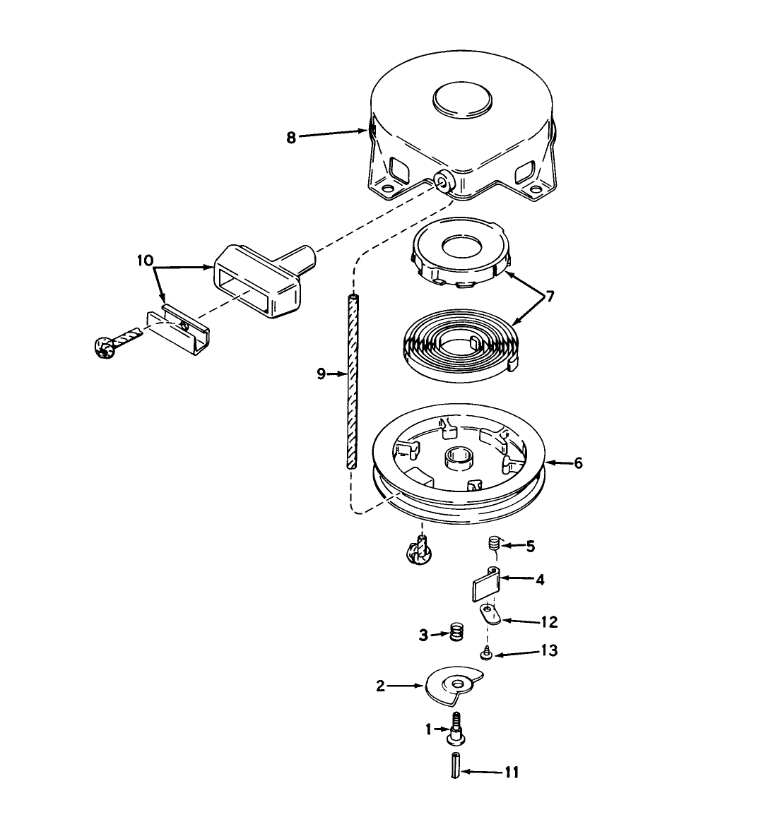 Rewind Starter No. 590473