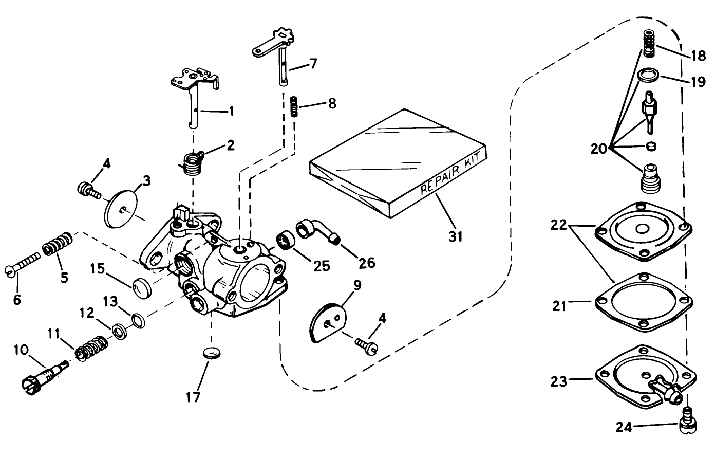 Carburetor No. 632103