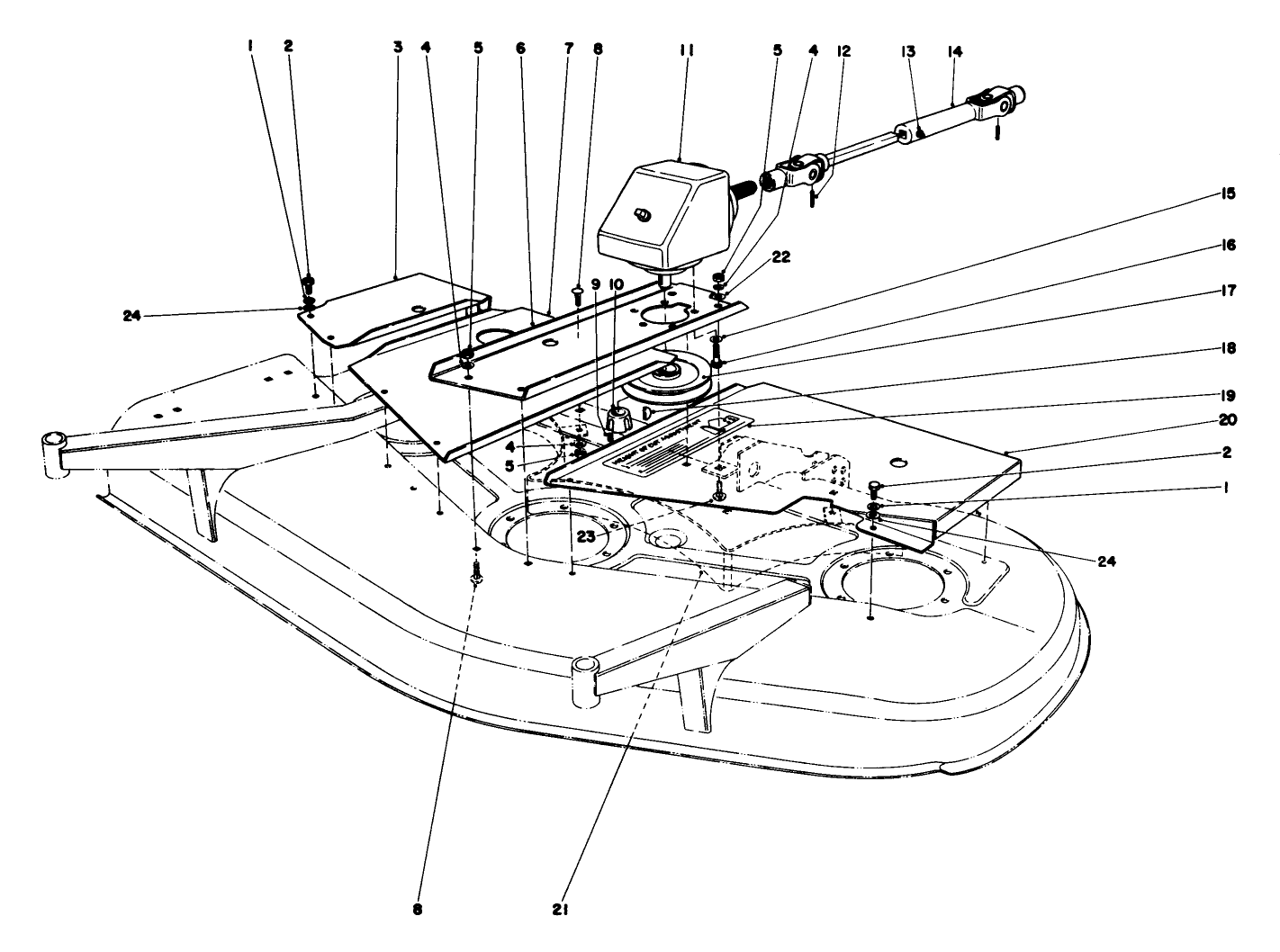 Deck Covers And Gear Box