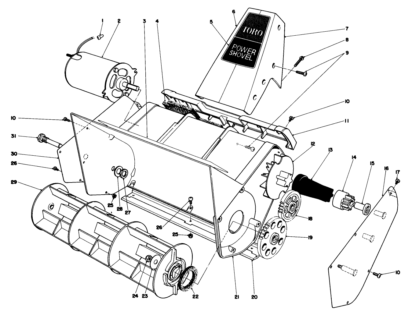 Rotor Housing Assembly