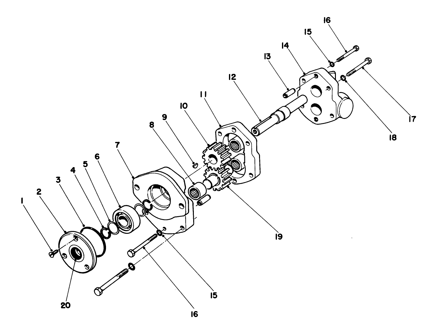 Hydraulic Pump No. 18-8440