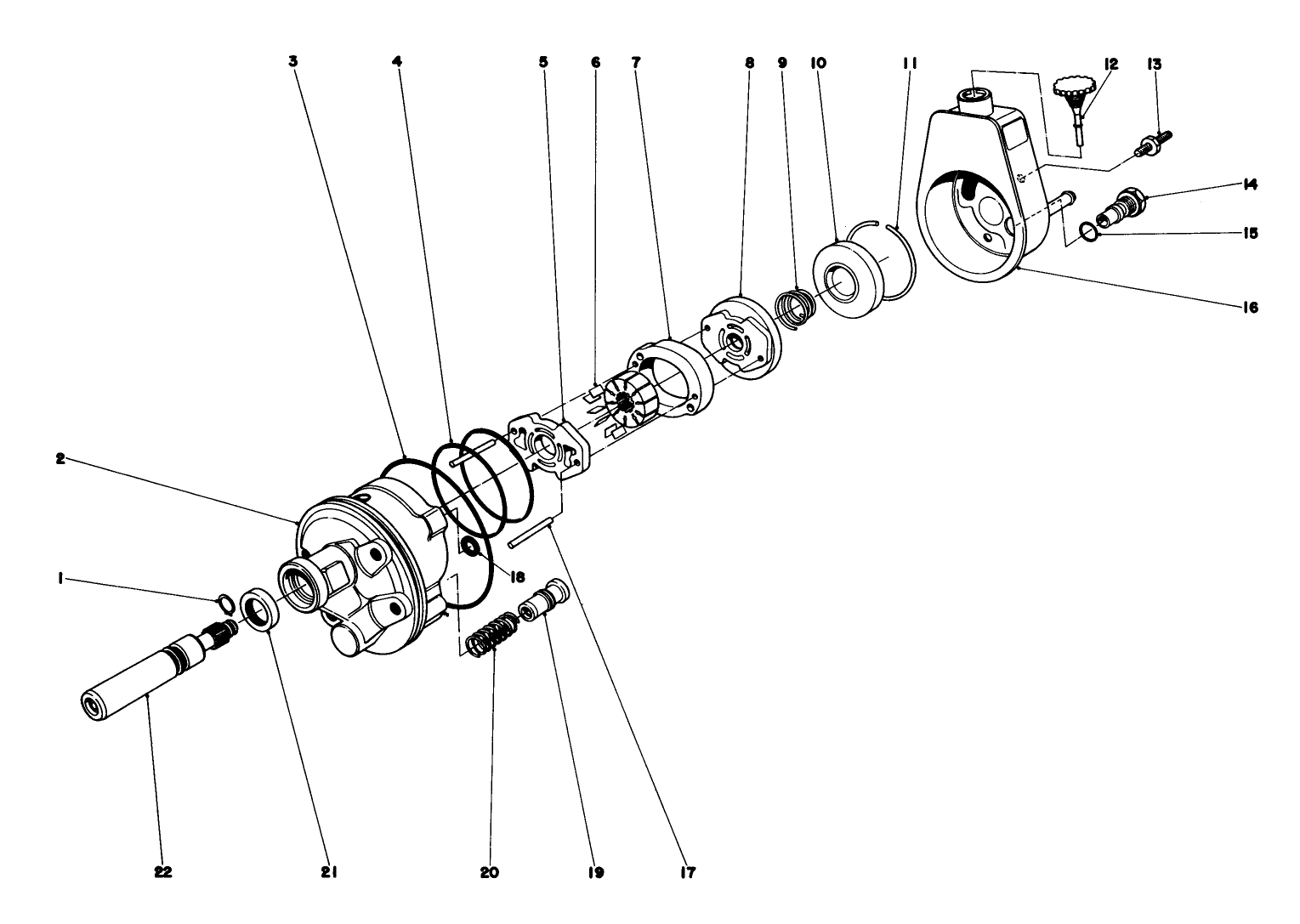 Pump Power Steering No. 39-7360