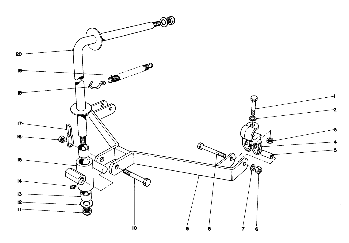 Drawbar Assembly-Parkmaster 5
